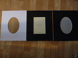 Pottery Barn Ultimate Wall Gallery Frame Mats S/3 Oval  