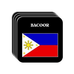  Philippines   BACOOR Set of 4 Mini Mousepad Coasters 