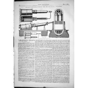  1878 APPARATUS TWEDDELL ENGINEERING PUMPS HYDRAULIC 