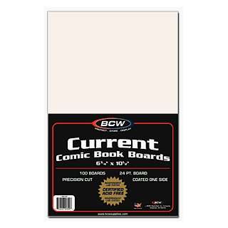  BCW Current Comic Book Backing Boards   (5 Pack) Comics 