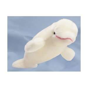 Beluga Whale Large Fuzzy Town Plush Toys & Games