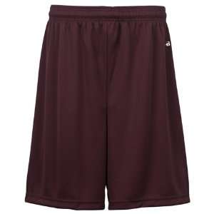   Badger Performance Core B Dry Shorts 7 Inseam MAROON AS Sports