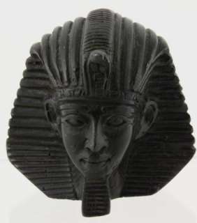 Egyptian Artifact Replica King Tutankhamun Head Solid Cast/Carved 