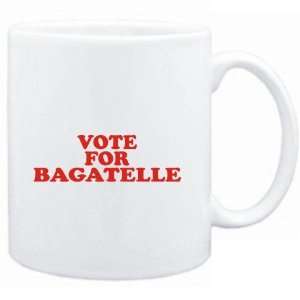 Mug White  VOTE FOR Bagatelle  Sports 