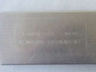 Old Farmington Senior Memorial Tournament Money Clip  