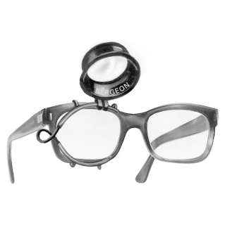 Bergeon 1492 Ary Standard Loupe Eyeglass Attachment Magnifier  