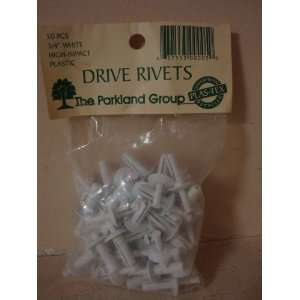  Drive Rivets 3/4 White