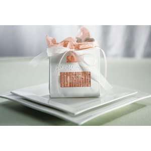  Mini Paper Wedding Favor Bags with Bridal Attire or Beads 