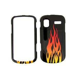  Samsung Focus i917 i 917 Black with Red Flame Fire Design 