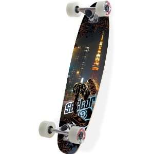 Sector 9 Cosmic Series CITY CRUSHER Complete Longboard Skateboard 