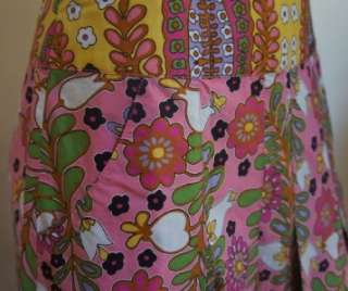 NWT $89 CAbi Beautiful ~Ashbury~ Love Floral Skirt Sz 4  