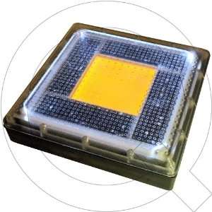  LED Solar Ground Lights / Constant On Orange Color