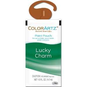   108120 LUCKY CHARM PAINT POUCH FABRIC PAINT TES Arts, Crafts & Sewing
