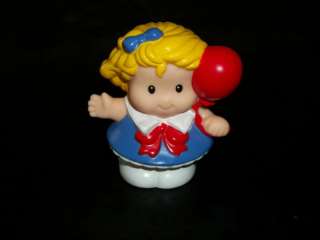 Fisher Price Little People Carnival Sarah Red Balloon  