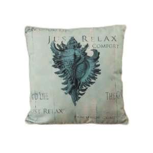 Conch Shell Pillow. Canvas.As. Set of 2