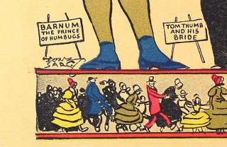 1926 TONY SARG PT BARNUM SILENT FILM PARAMOUNT POSTER GREATEST SHOW ON 