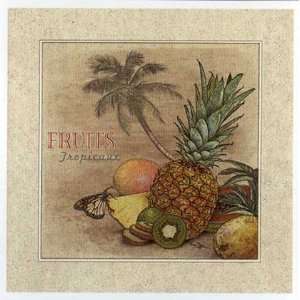 Fruits Tropicaux by Bruno Pozzo 16x16 