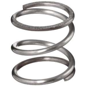  Spring, 316 Stainless Steel, Inch, 0.6 OD, 0.055 Wire Size, 0.712 