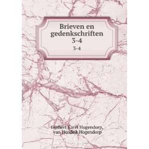   van Hendrik Hogendorp Gijsbert Karel Hogendorp Books
