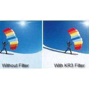    B&W 65073555 67MM 81C KR 3 Amber Warming Filter