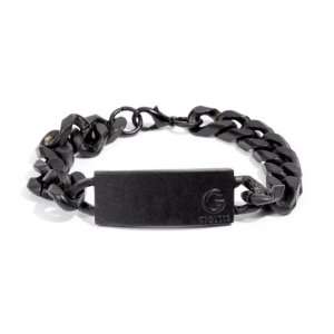  G by GUESS Matte ID Bracelet, BLACK Jewelry