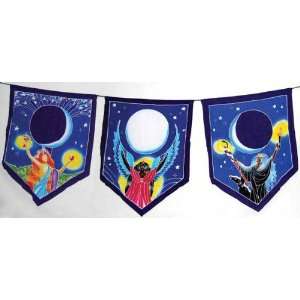  Flags Triple Moon Goddess Prayer Flags 