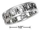Sterling Silver 5mm True Love Waits Purity Ring Sz 8 items in 