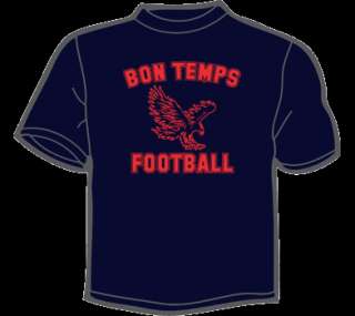 BON TEMPS FOOTBALL T Shirt true blood dvd season 1 2 3  