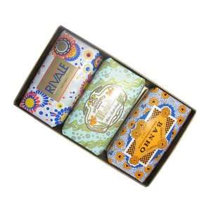    Claus Porto Boxed Soap Set   (Melodia, Rivale, Banho) Beauty