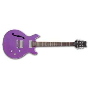   Daisy Rock Retro H Special Guitar, Purple Passion Musical Instruments