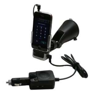 Hand Free Car Mount Speaker and Charger For iPhone 2G 3G   Hands Free 