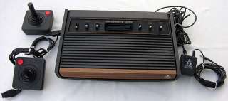 ATARI CX 2600 6 SWITCH Heavy SIXER Woody Console System (Ser 