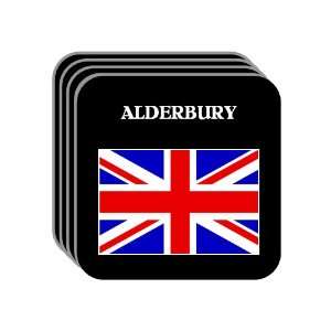 UK, England   ALDERBURY Set of 4 Mini Mousepad Coasters