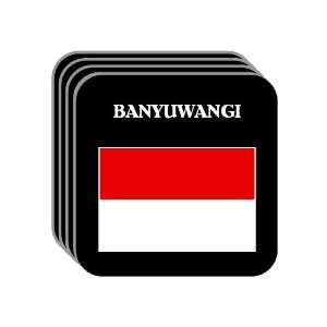  Indonesia   BANYUWANGI Set of 4 Mini Mousepad Coasters 