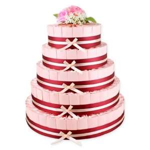   Pink Favor Cakes   5 Tiers Wedding Favors