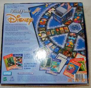 PB Disney Trivial Pursuit Game Animated Picture Edition 6+ Kids 