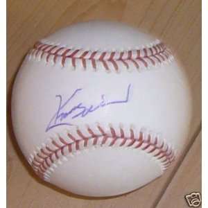 Autographed Kerry Wood Baseball   * * OML W COA   Autographed 