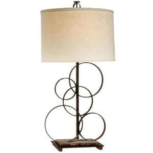  Trend Lighting TT5655 One Light Bronze Table Lamp Antique 