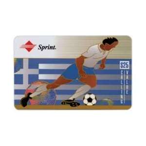   Phone Card $25. Soccer World Cup 1994 Greece 