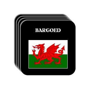  Wales   BARGOED Set of 4 Mini Mousepad Coasters 