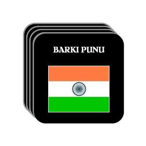  India   BARKI PUNU Set of 4 Mini Mousepad Coasters 