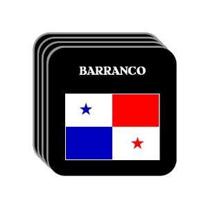  Panama   BARRANCO Set of 4 Mini Mousepad Coasters 