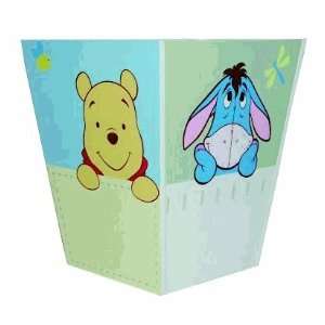  Pooh Wooden Trash Can Baby