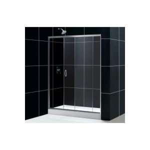 Dreamline Infinity Shower Door & Base Kit , 30 x 60 x 72 with Right 