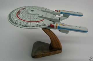 New Orleans Class Star Trek Frigate Wood Model FreeShip  