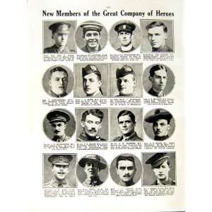  1916 WORLD WAR RED CROSS SOLDIERS BOUTELL MANN BLOWERS 