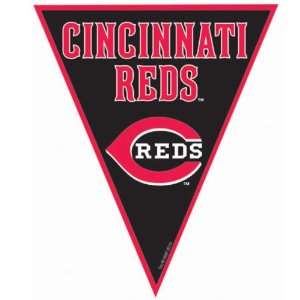   By Amscan Cincinnati Reds Baseball Pennant Banner 