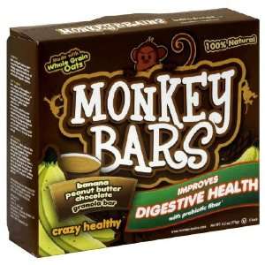 Monkey Brains Banana Peanut Butter Chocolate, 5.6 Ounce (Pack of 12)