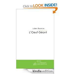Oeuf Géant (French Edition) Julien Thomas  Kindle 