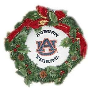  Auburn Tigers 22 Holiday Christmas Wreath   NCAA College Athletics 